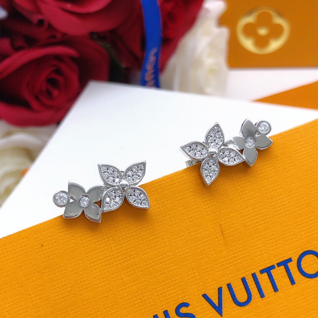 Martin Graham stud earrings in polished metal-tone – main product view