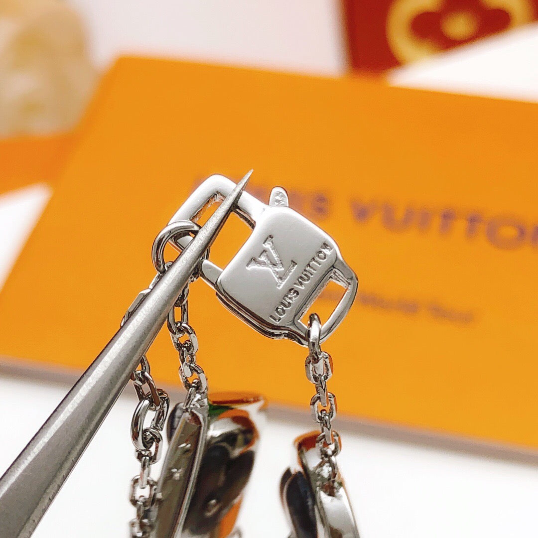 Martin Graham bracelet in polished metal-tone – close-up detail