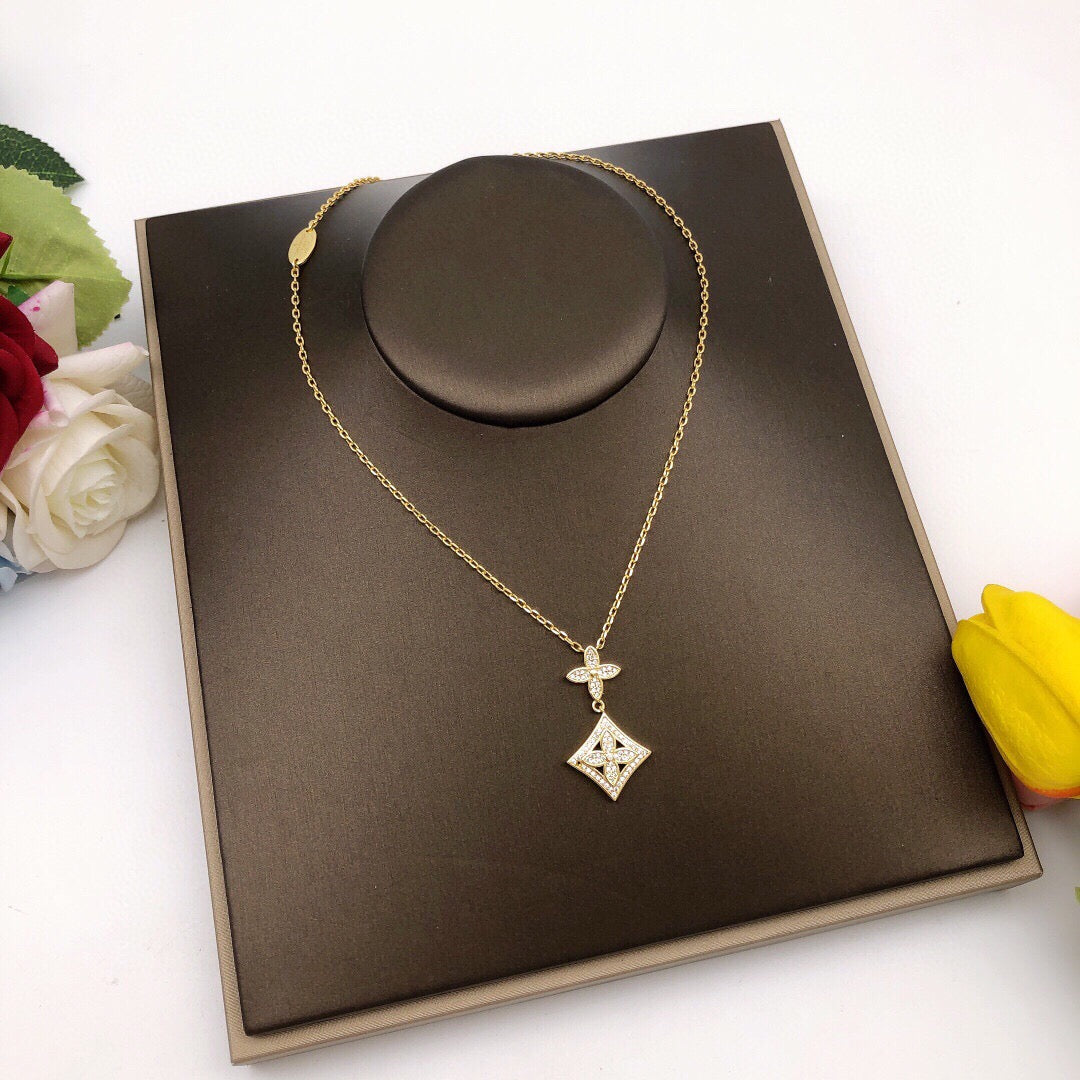 Martin Graham pendant necklace in polished metal-tone – main product view