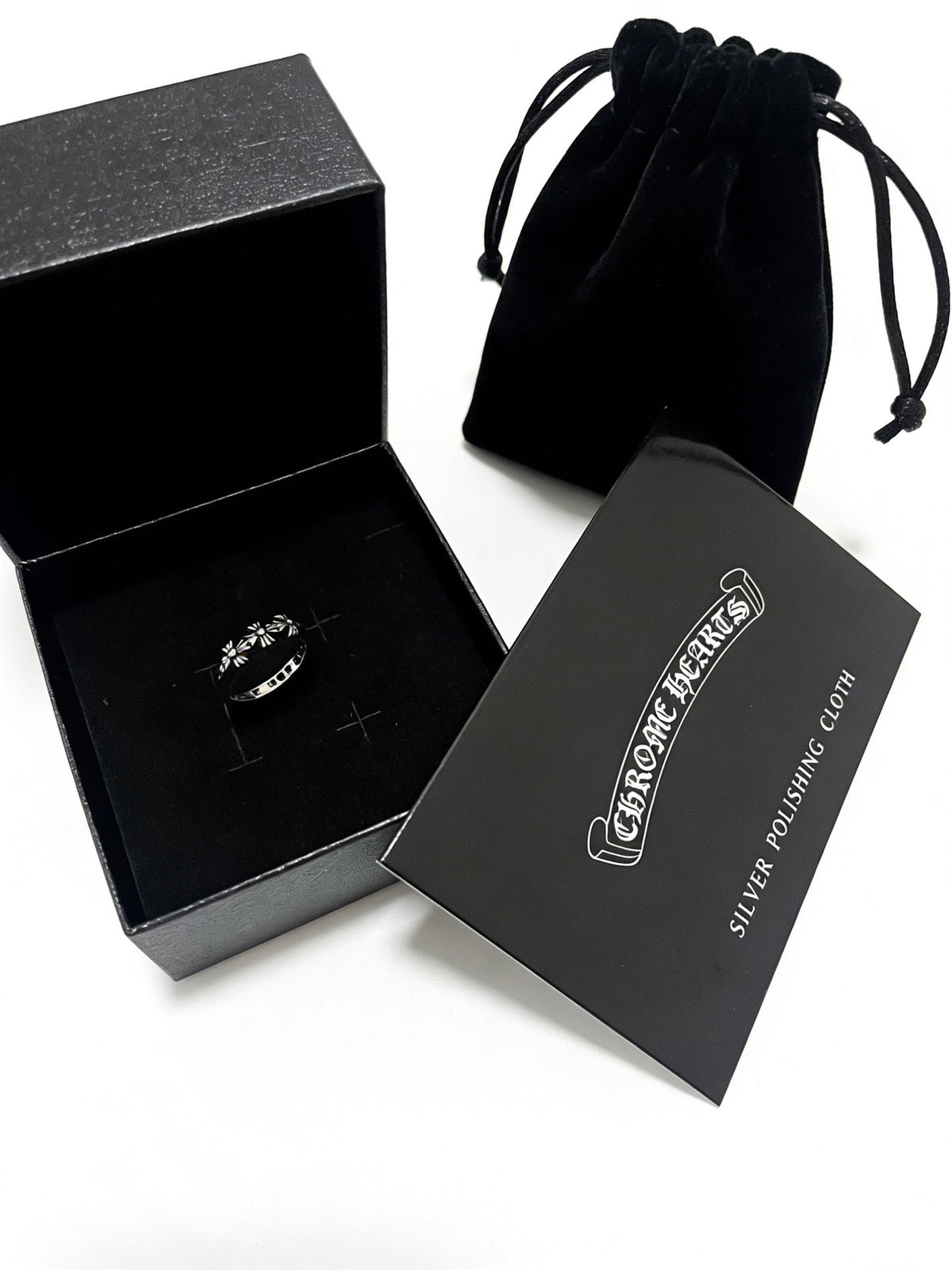 Martin Graham ring in polished metal-tone – front product view
