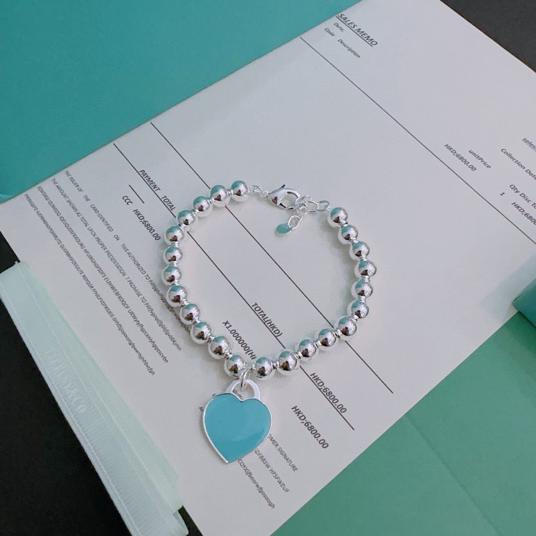 Martin Graham bracelet in polished metal-tone – front product view