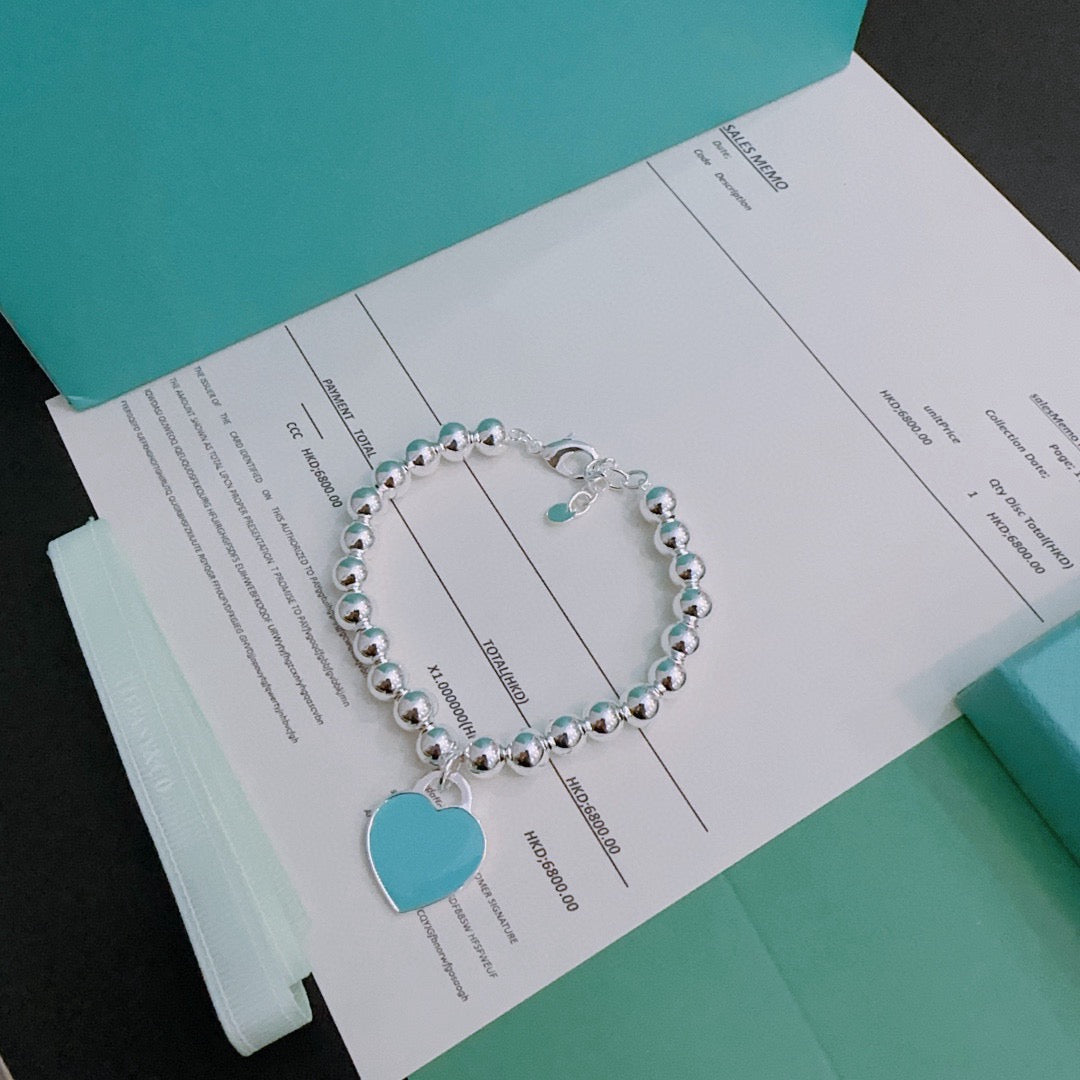 Martin Graham bracelet in polished metal-tone – front product view