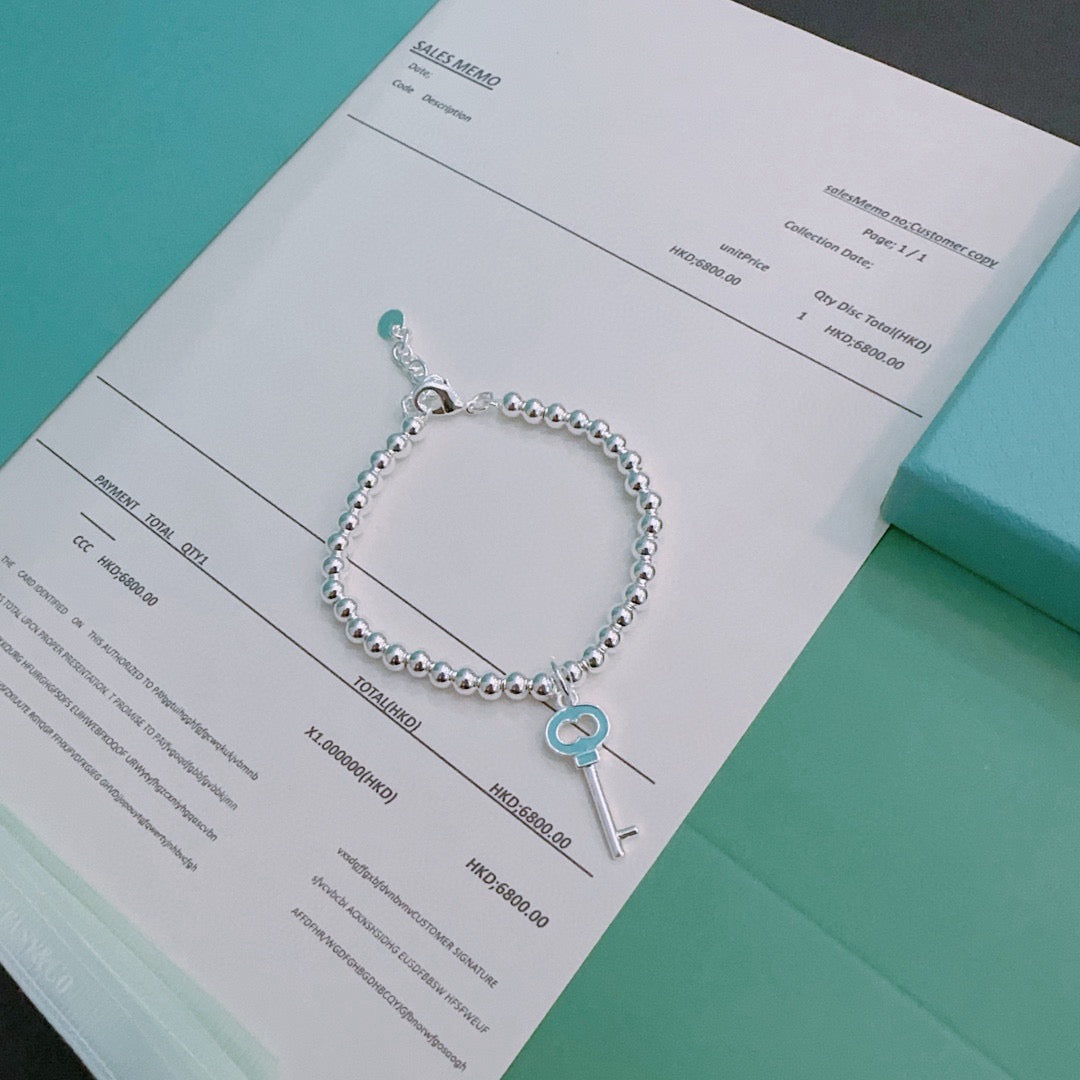 Martin Graham bracelet in polished metal-tone – styled product view