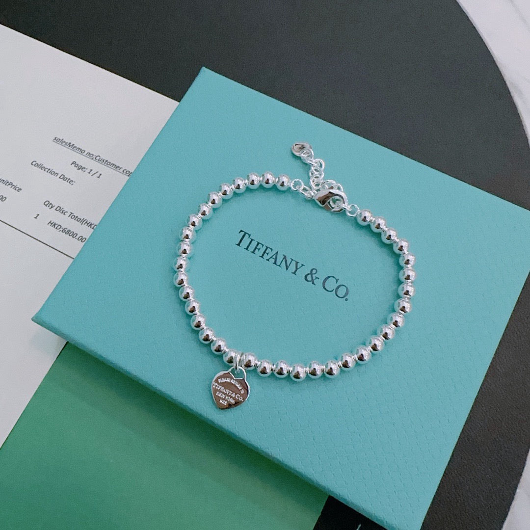 Martin Graham bracelet in polished metal-tone – front product view