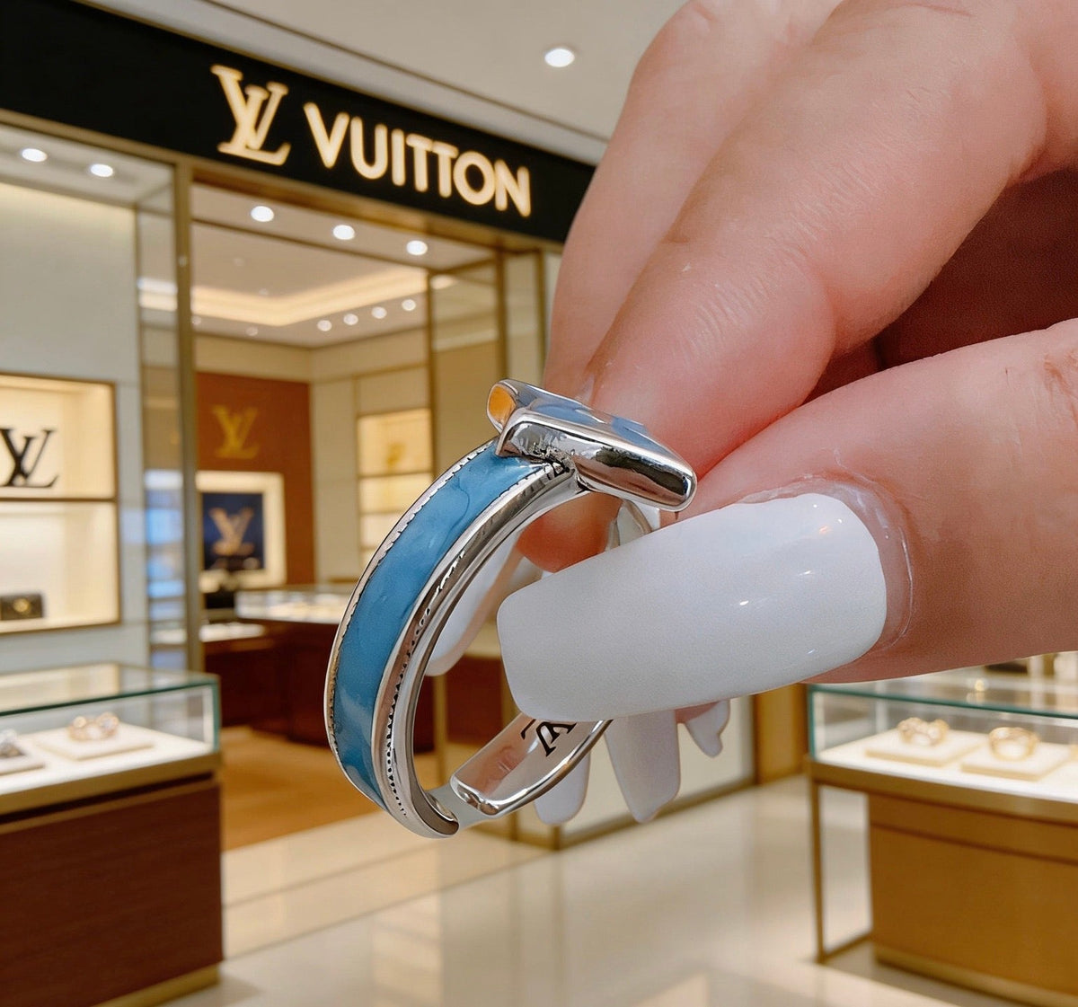Martin Graham ring in polished metal-tone – main product view