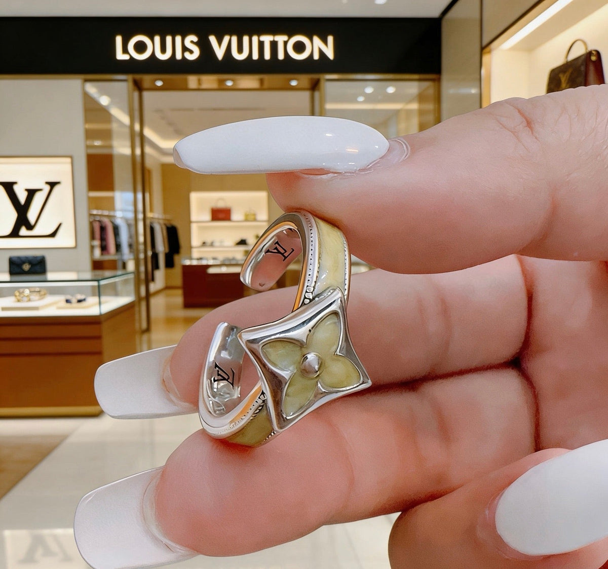 Martin Graham ring in polished metal-tone – front product view