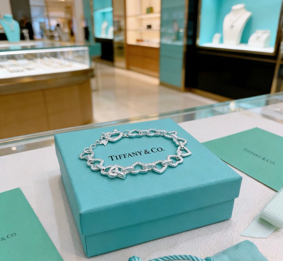 Martin Graham bracelet in polished metal-tone – front product view