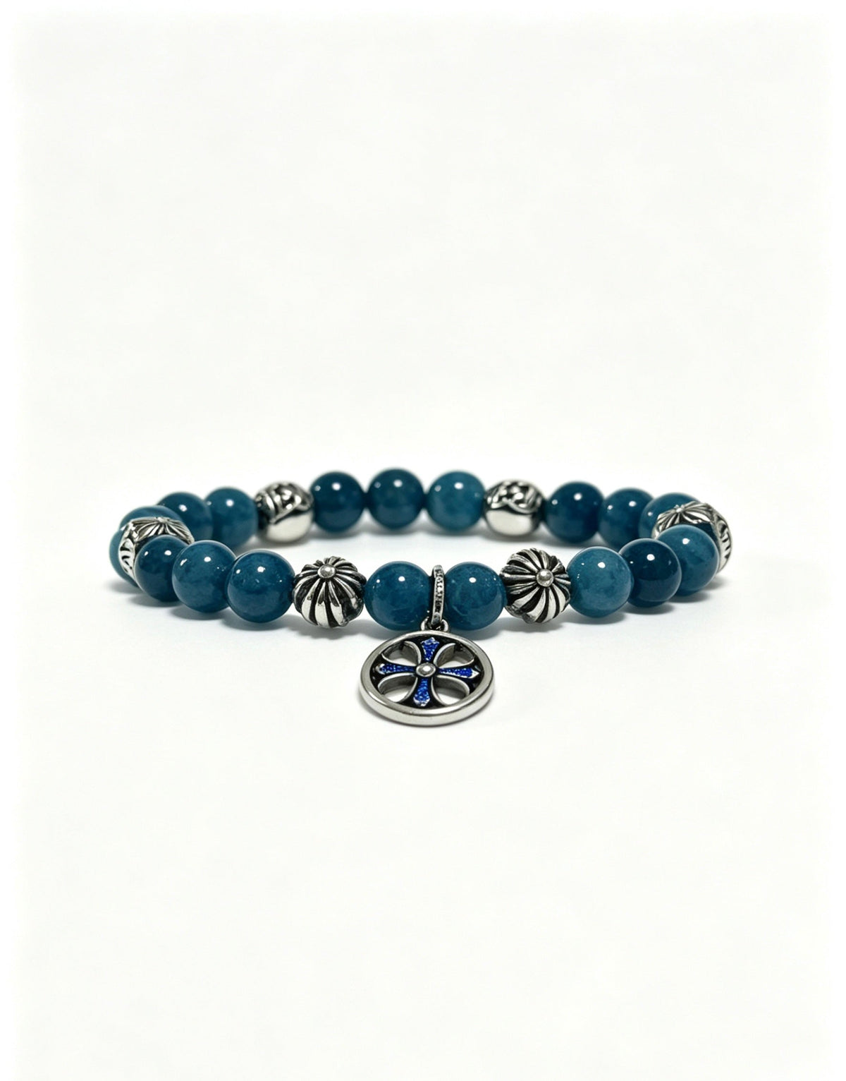 Martin Graham bracelet in polished metal-tone – detail view