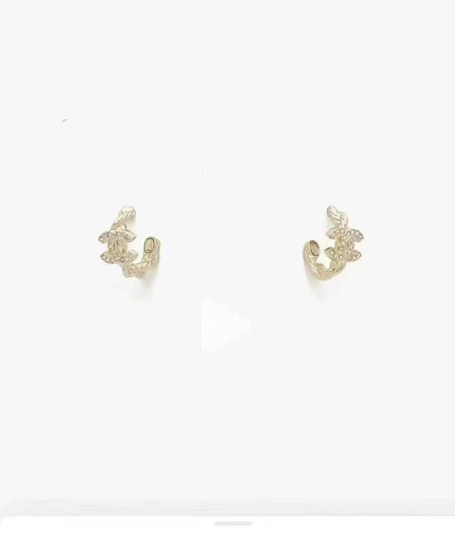 Martin Graham stud earrings in polished metal-tone – main product view