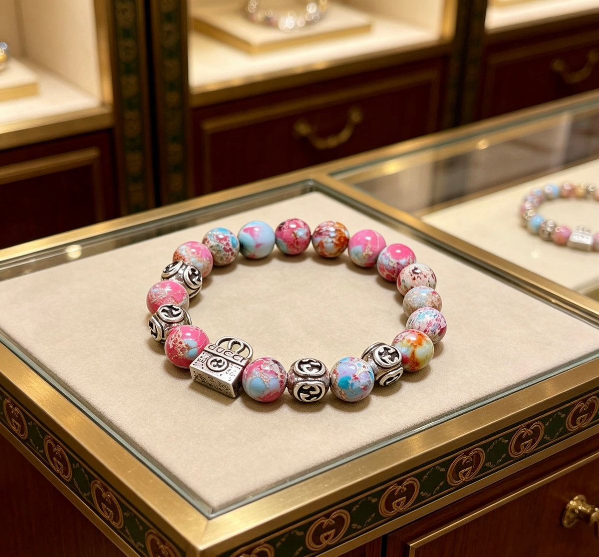 Martin Graham bracelet in polished metal-tone – main product view