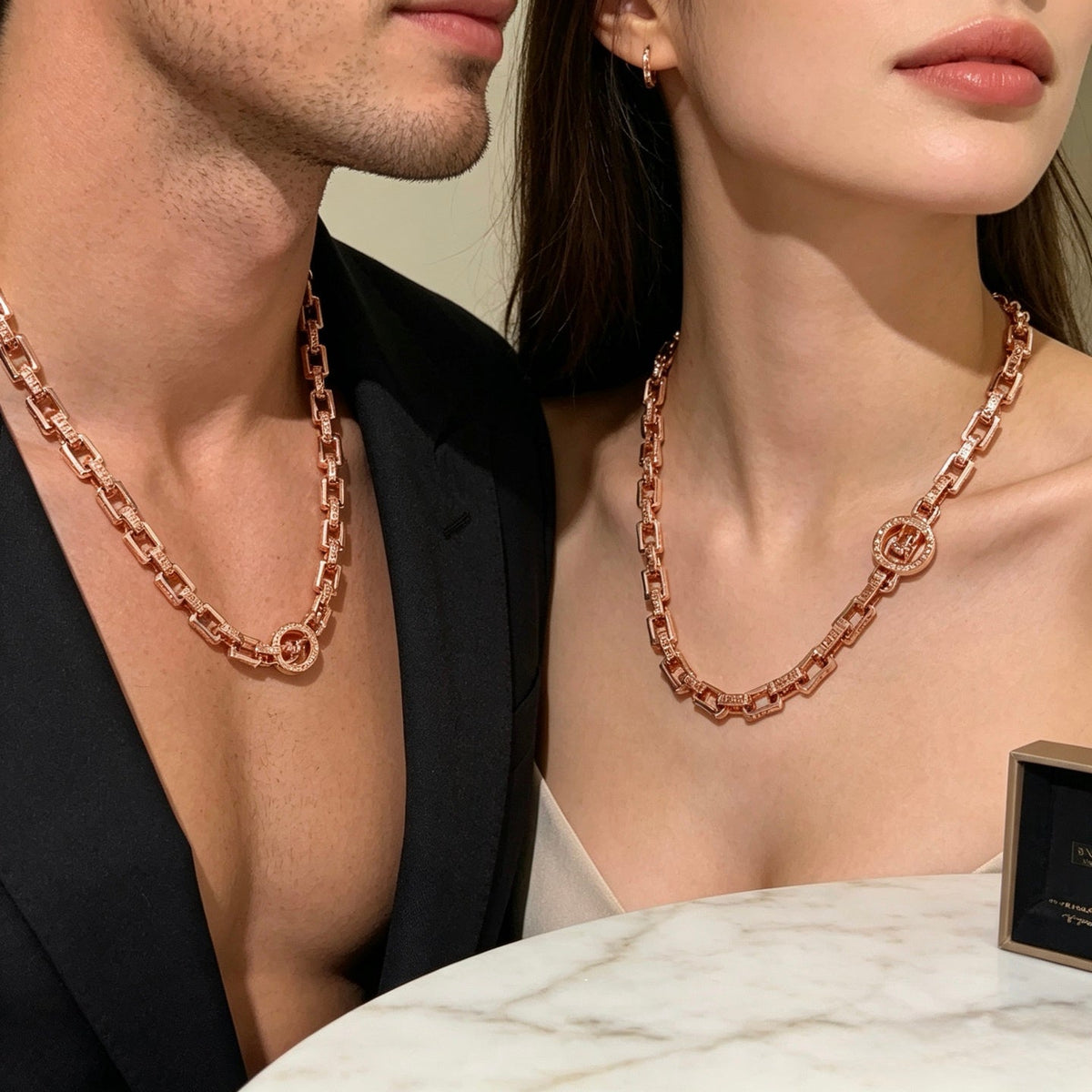 Martin Graham ring in polished metal-tone – front product view