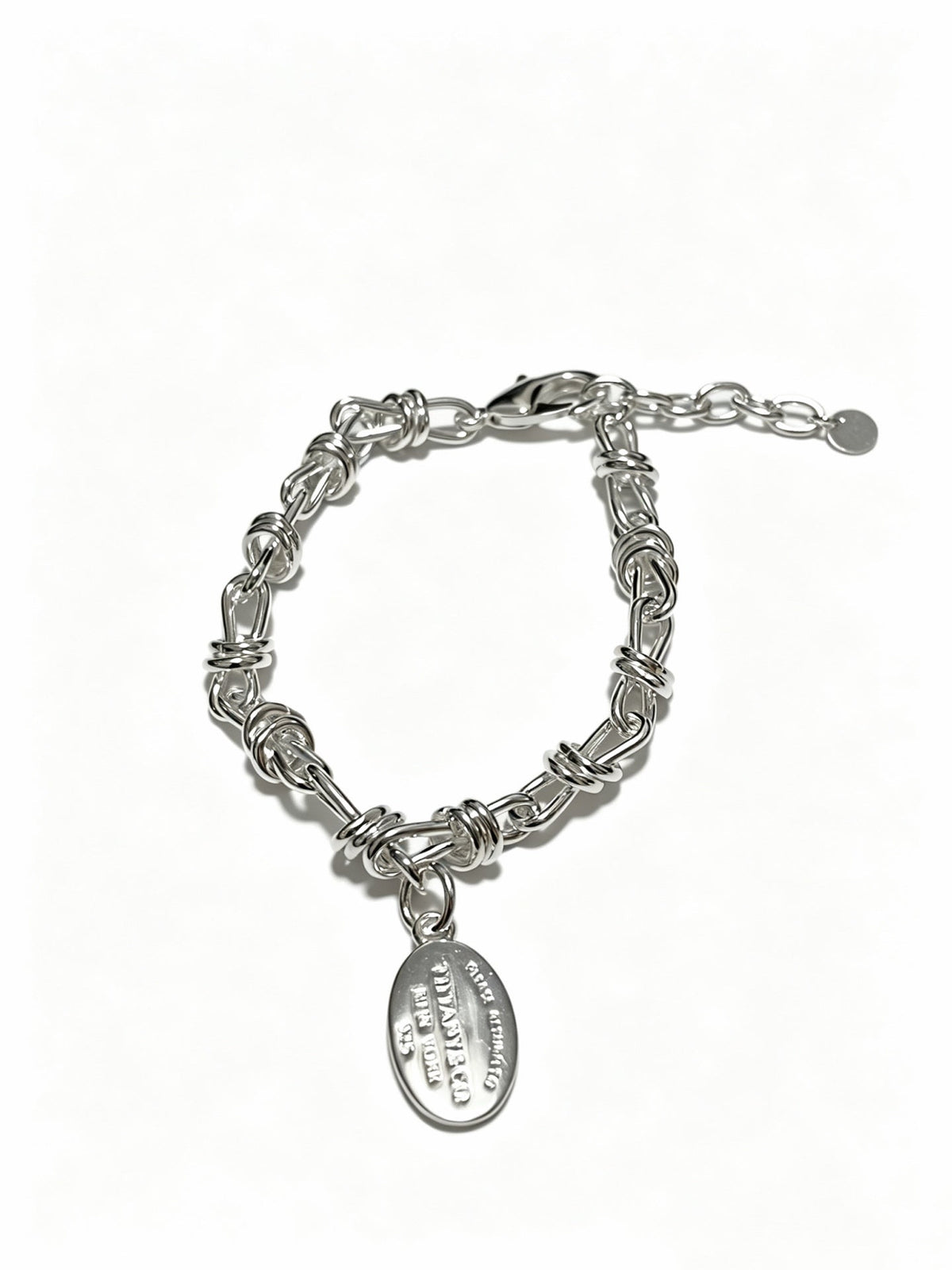 Martin Graham bracelet in polished metal-tone – main product view