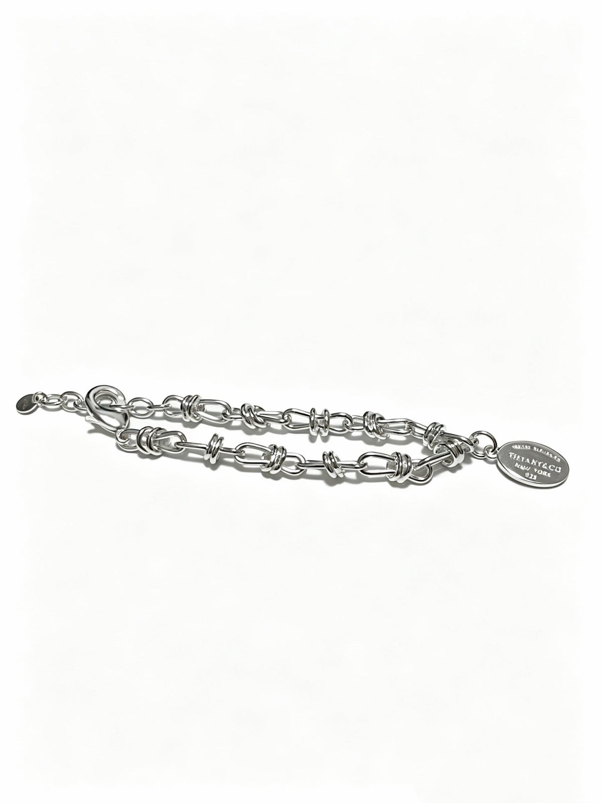 Martin Graham bracelet in polished metal-tone – detail view