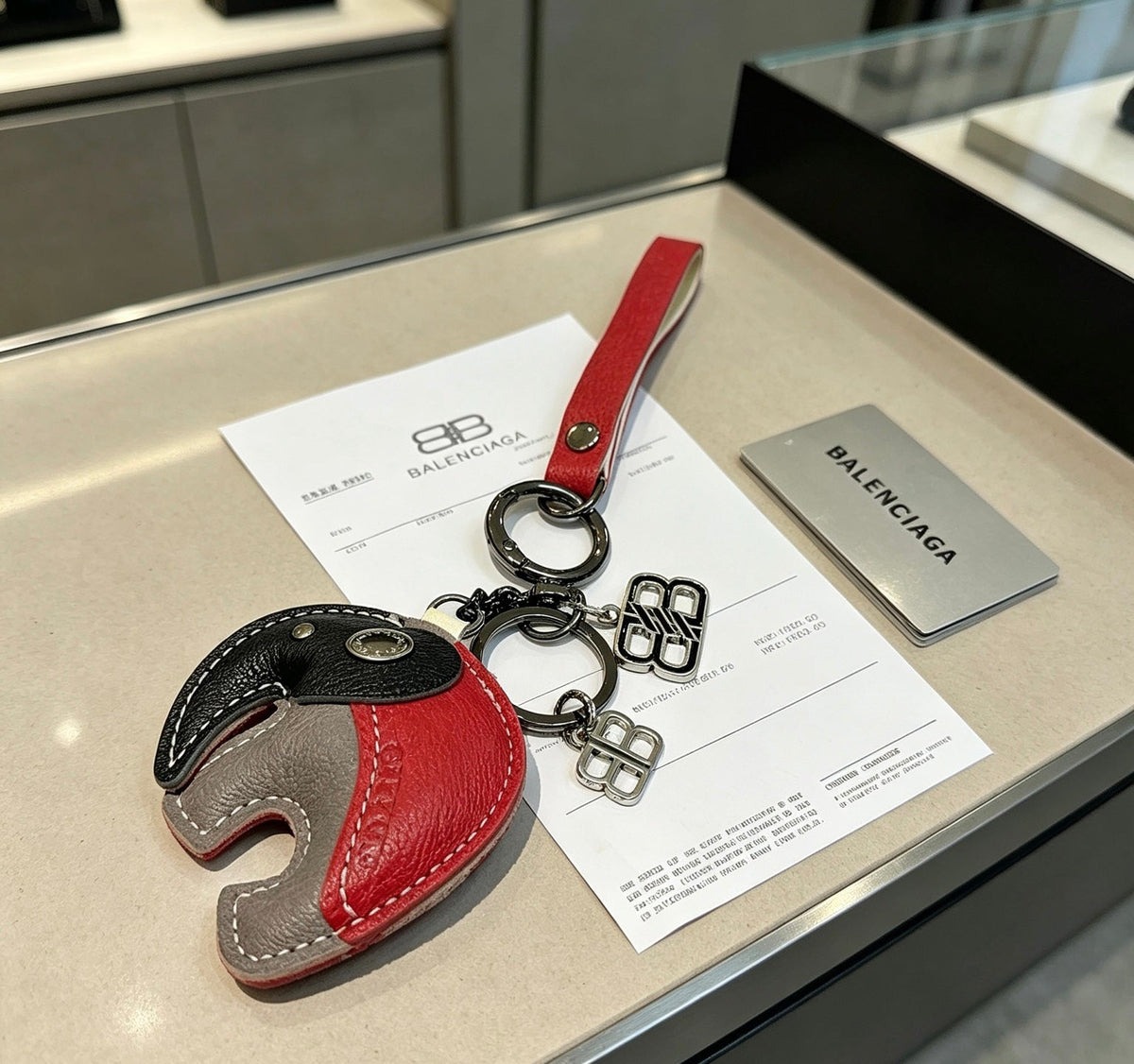 Martin Graham jewelry accessory in polished metal-tone – styled product view