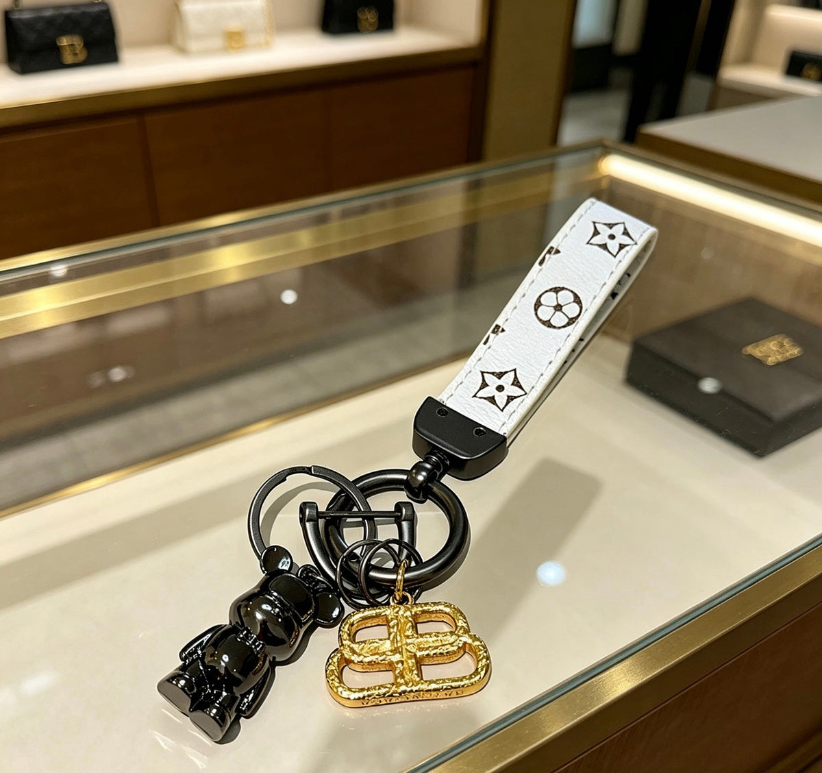Martin Graham jewelry accessory in polished metal-tone – styled product view