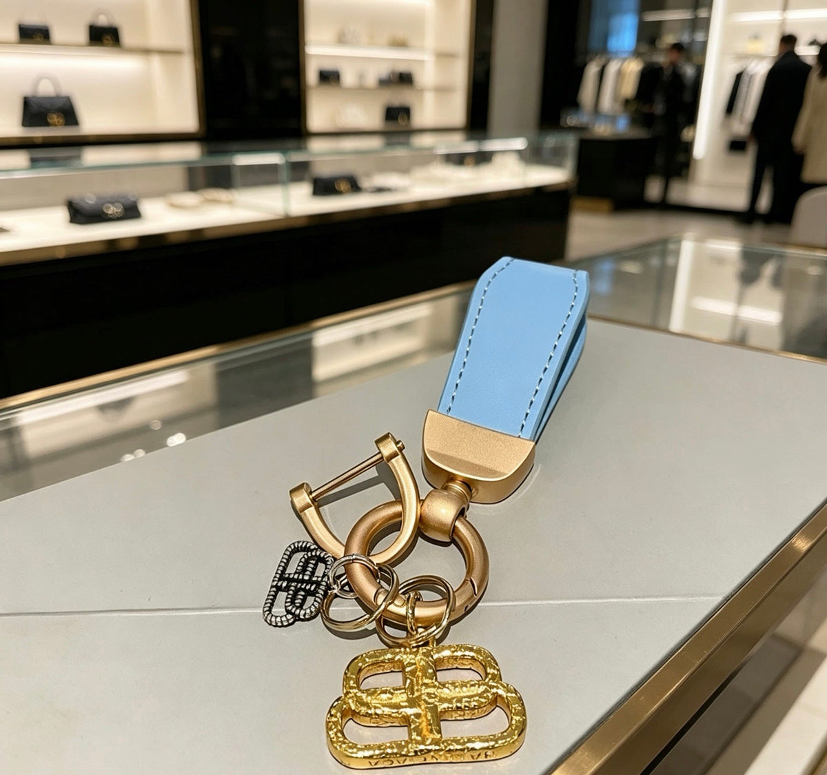 Martin Graham jewelry accessory in polished metal-tone – front product view