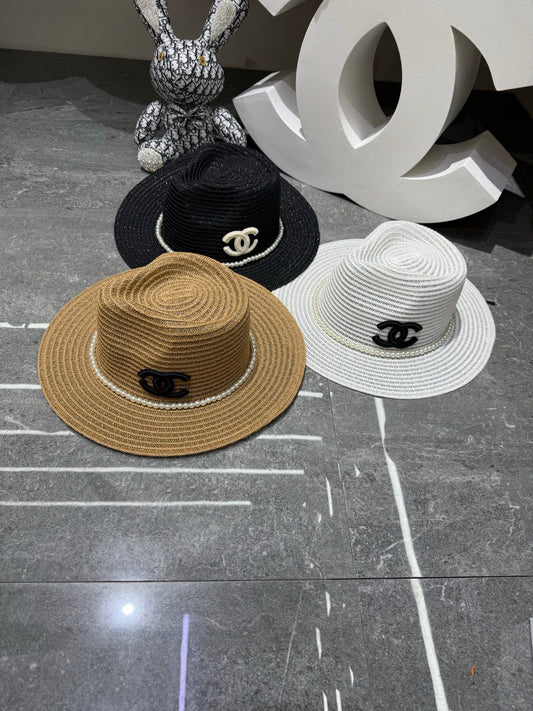 Chanel Woven Open Knit Fedora - image 1