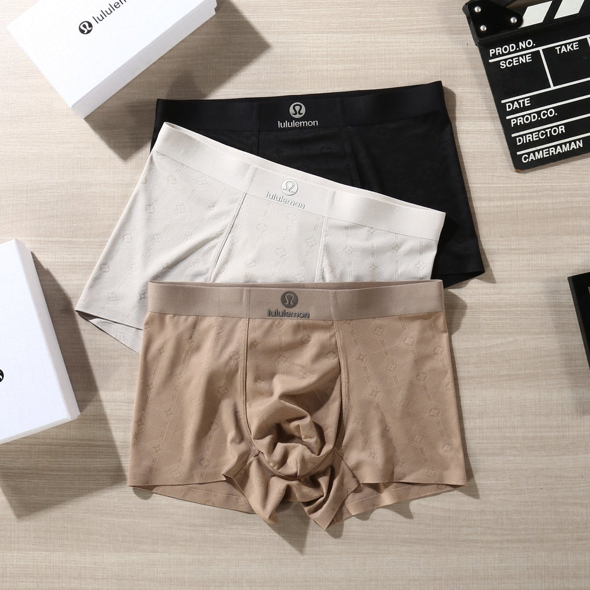 Lululemon Tonal Waistbands Men's Boxer Briefs - 3-Piece Box