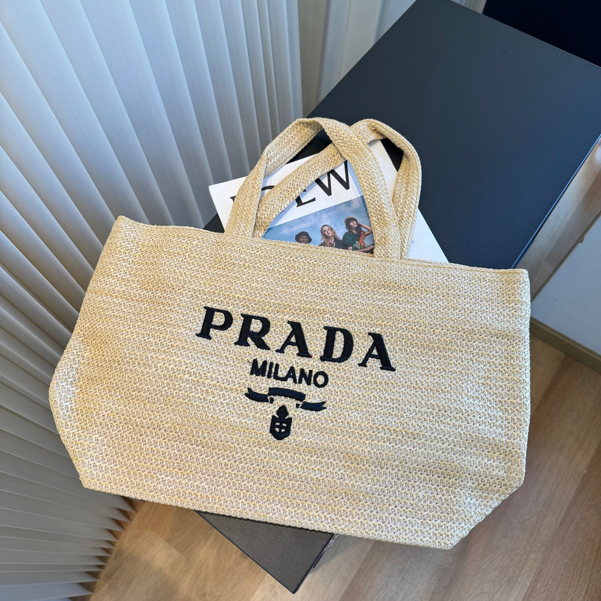Prada Woven Hat - image 5
