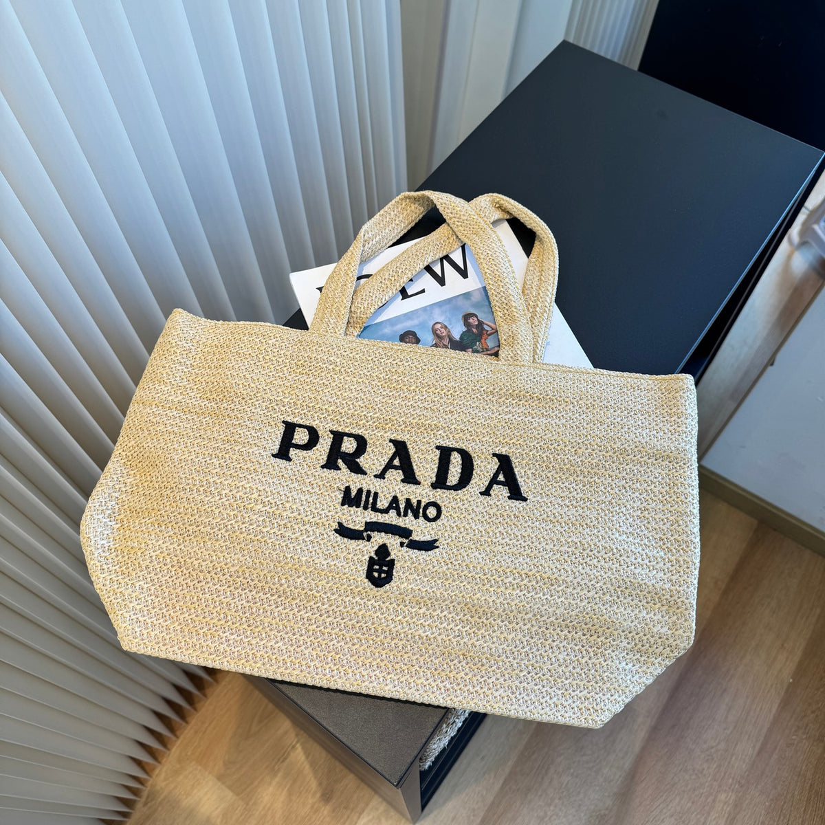 Prada Woven Hat - image 2