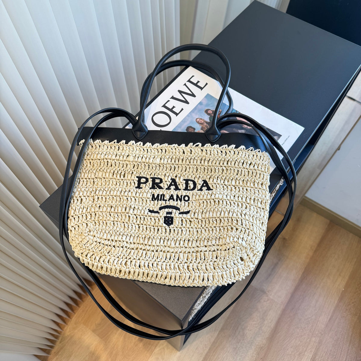 Prada Woven Hat - image 4