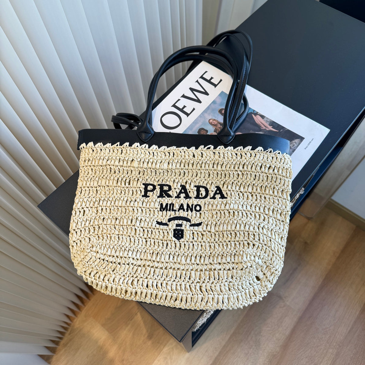 Prada Woven Hat - image 6