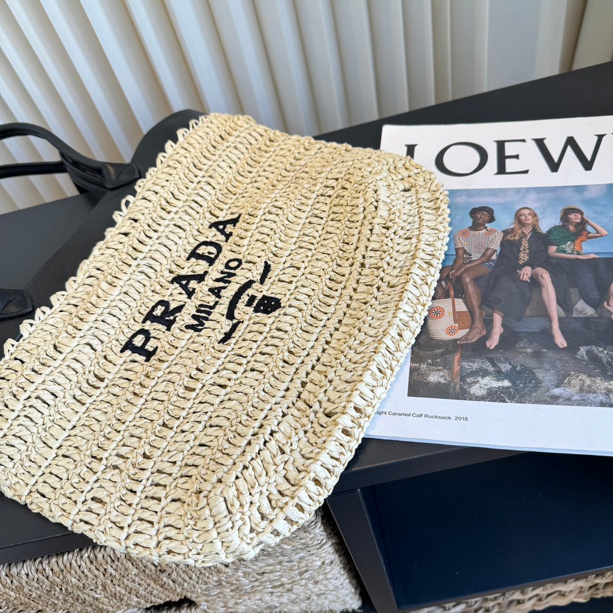 Prada Woven Hat - image 8