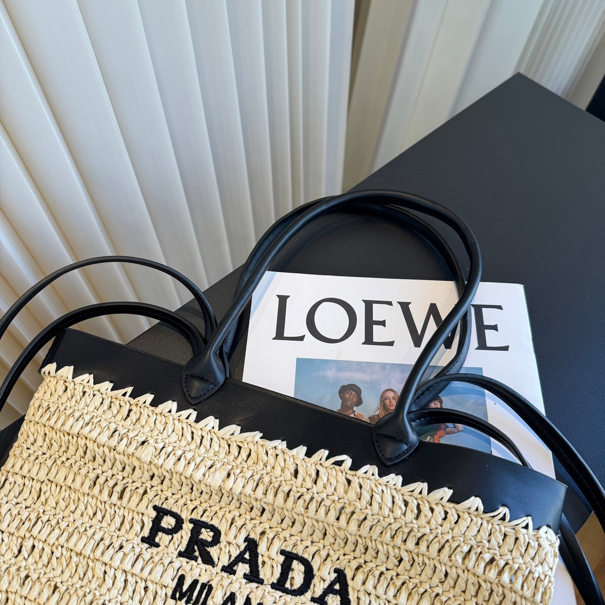 Prada Woven Hat - image 7
