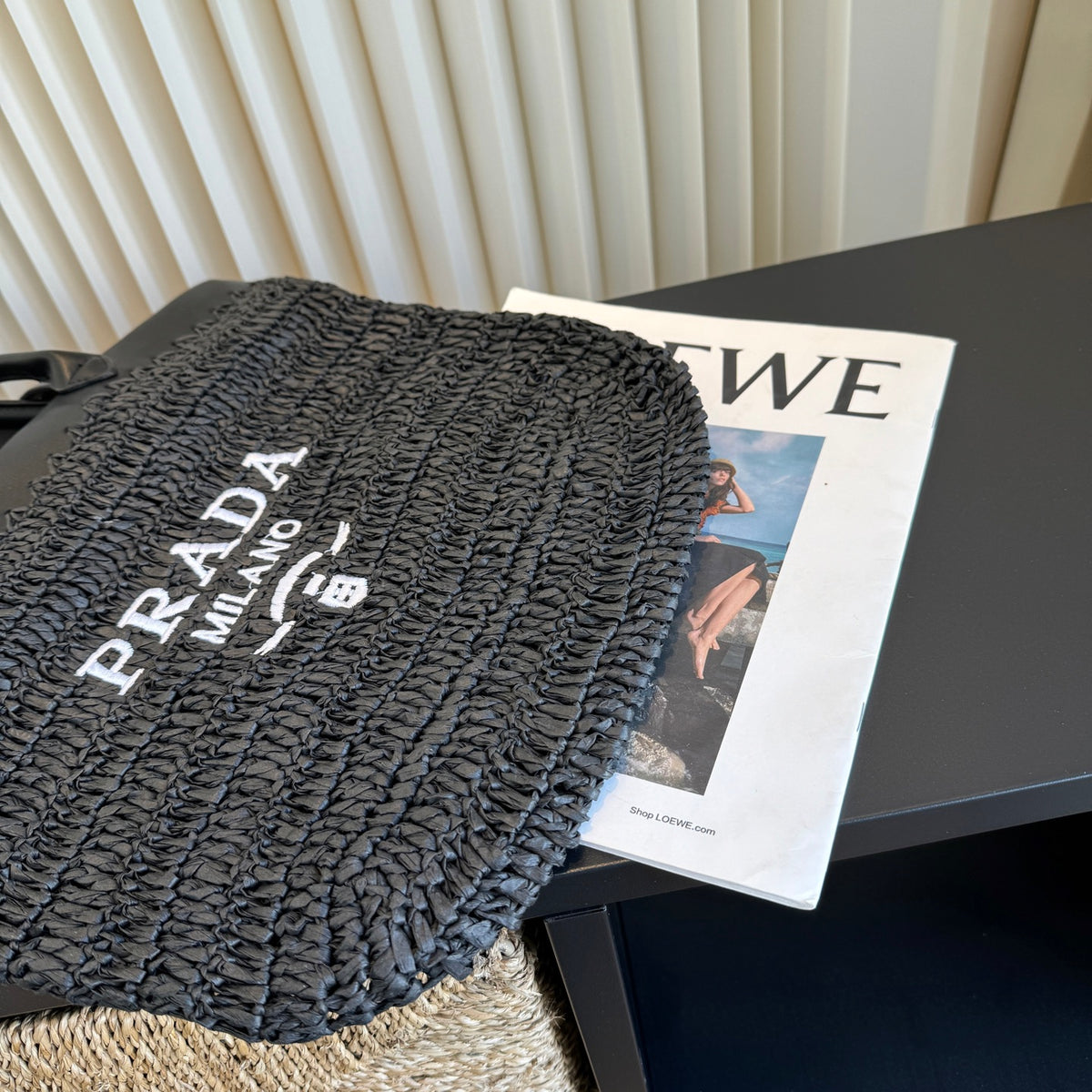 Prada Woven Hat - image 7
