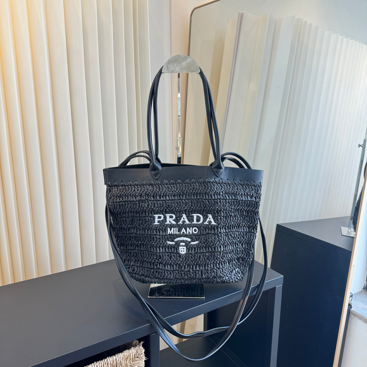 Prada Woven Hat - image 1
