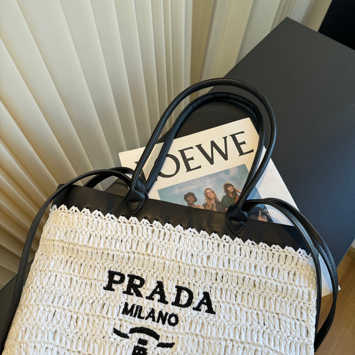 Prada Woven Hat - image 5
