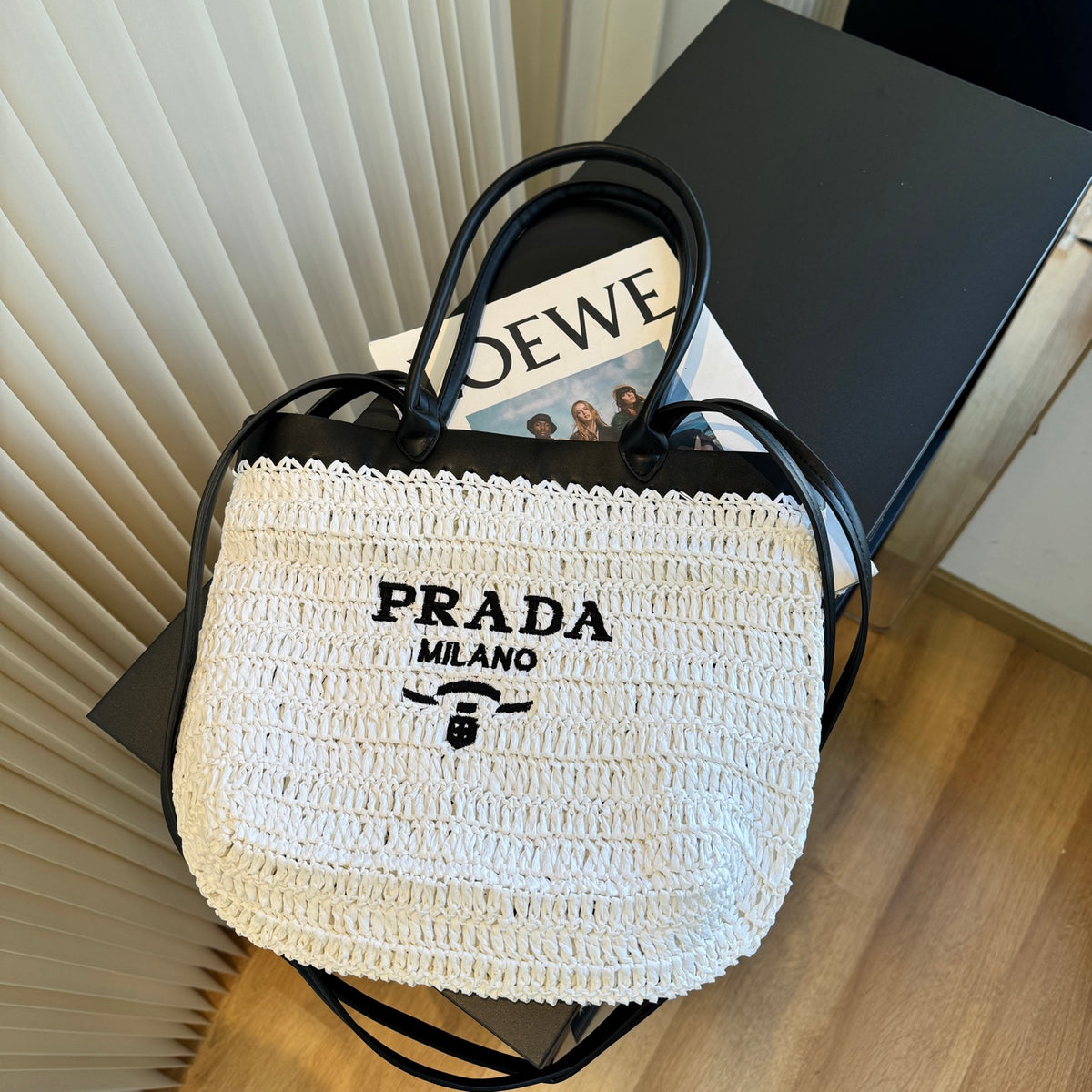Prada Woven Hat - image 3
