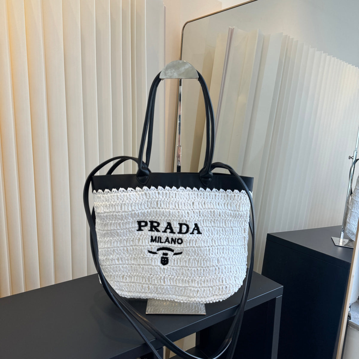 Prada Woven Hat - image 1
