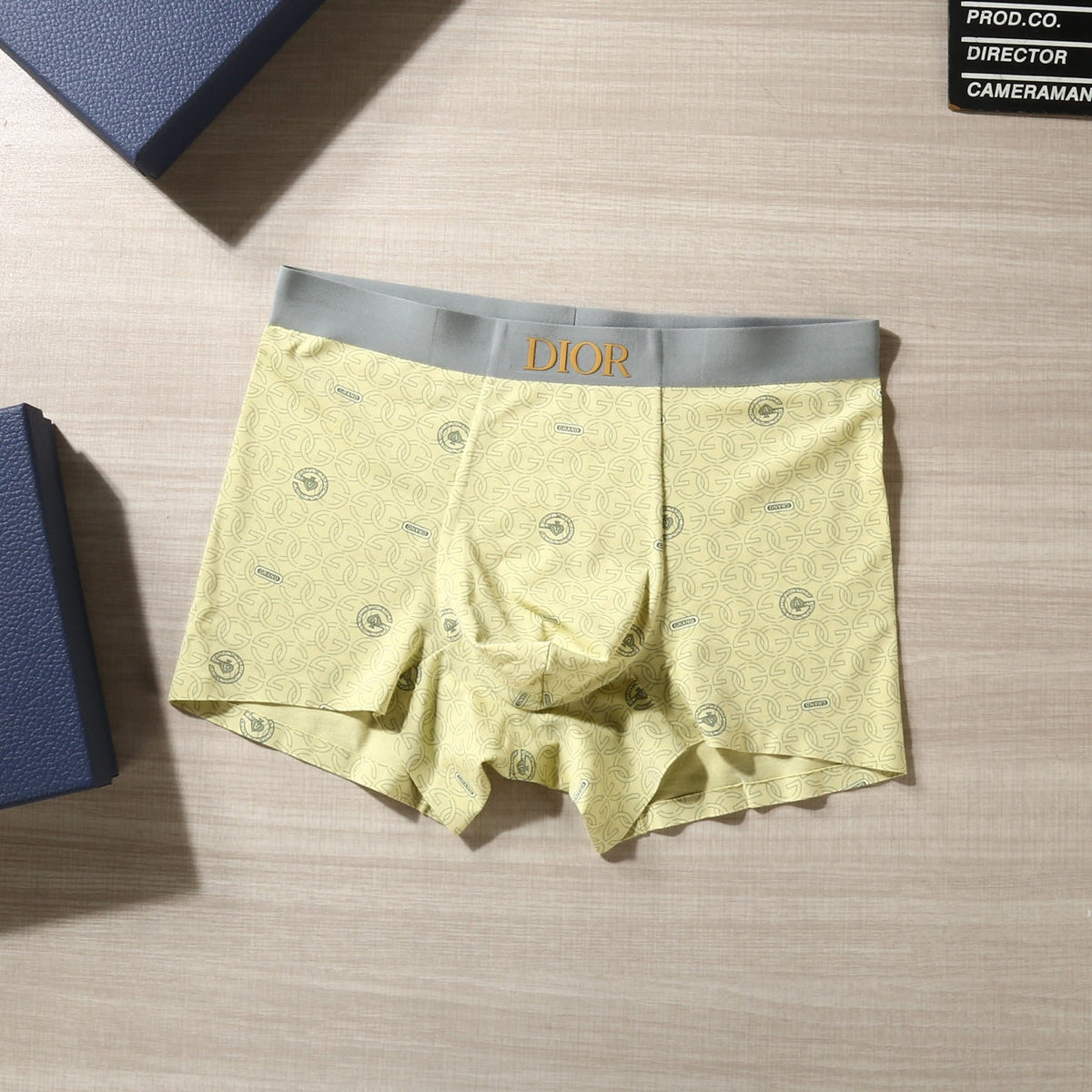 Dior Varied Graphic Patterns Men's Boxer Briefs - 3-Piece Box