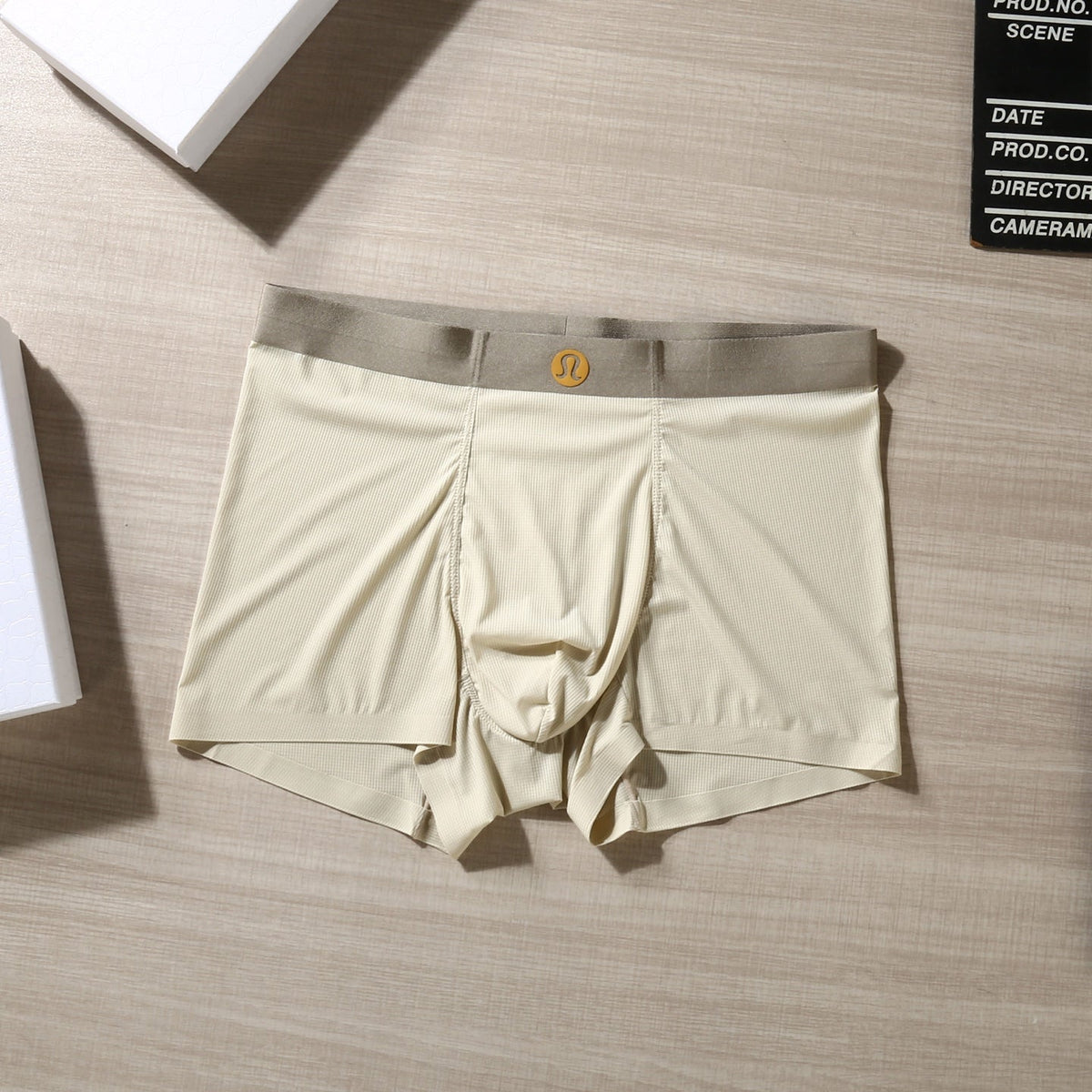 Lululemon Neutral-Tone Logo Waistbands Men's Boxer Briefs - 3-Piece Box