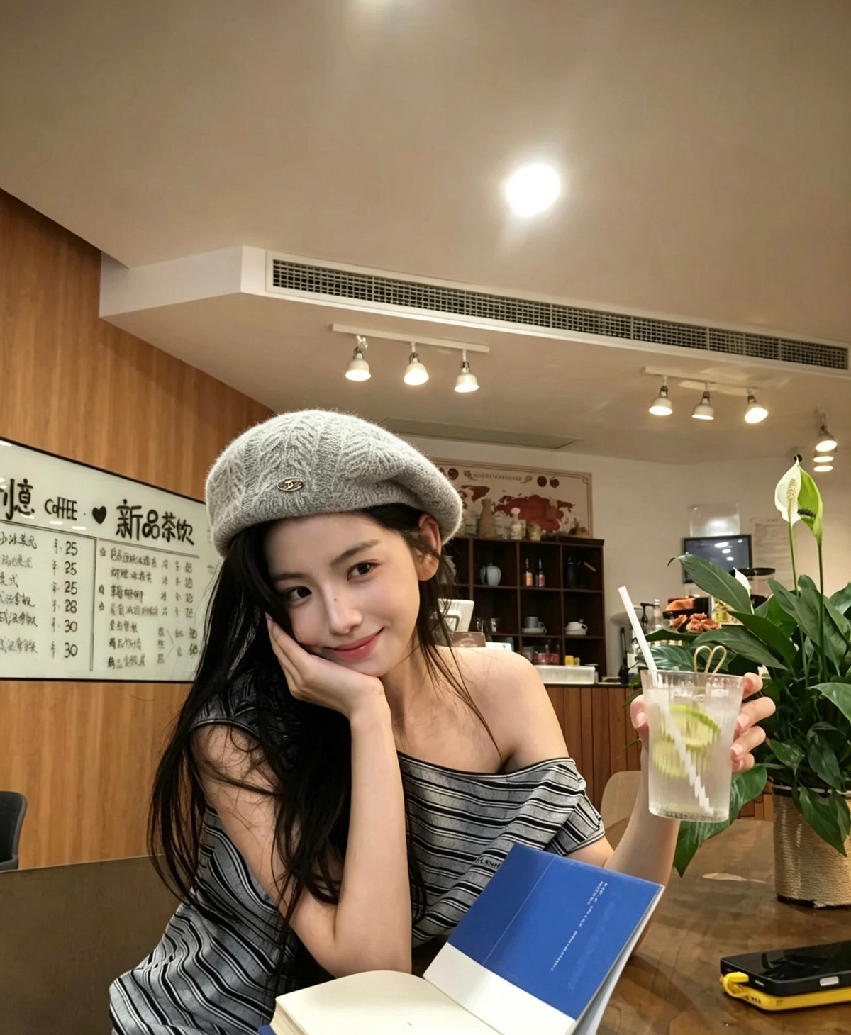Chanel Cable Knit Beret - image 7