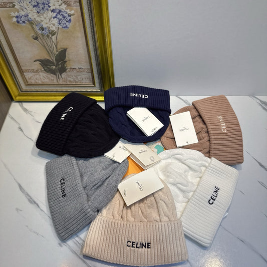 Celine Cashmere Beanie - image 1