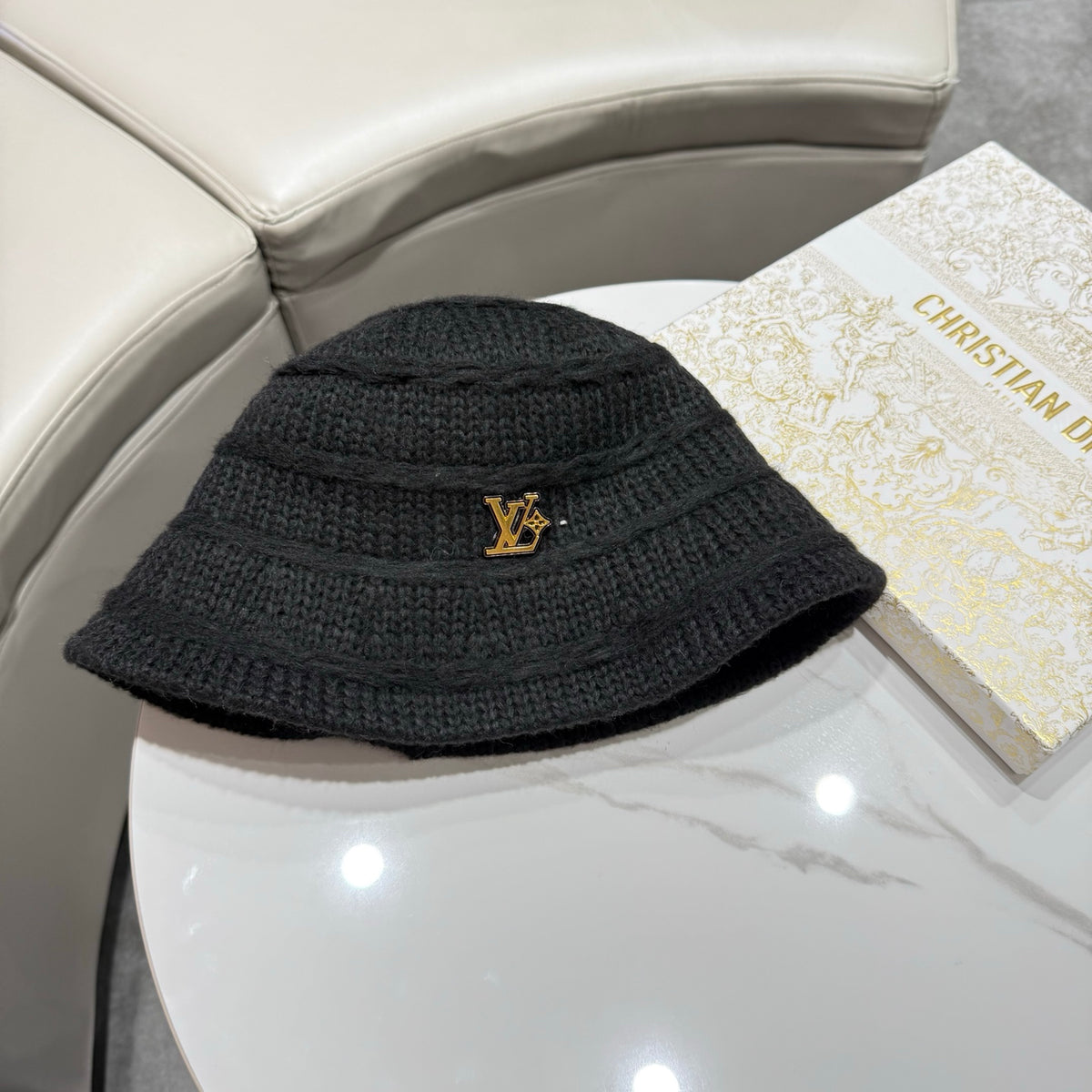 Louis Vuitton Knit Bucket Hat - image 1