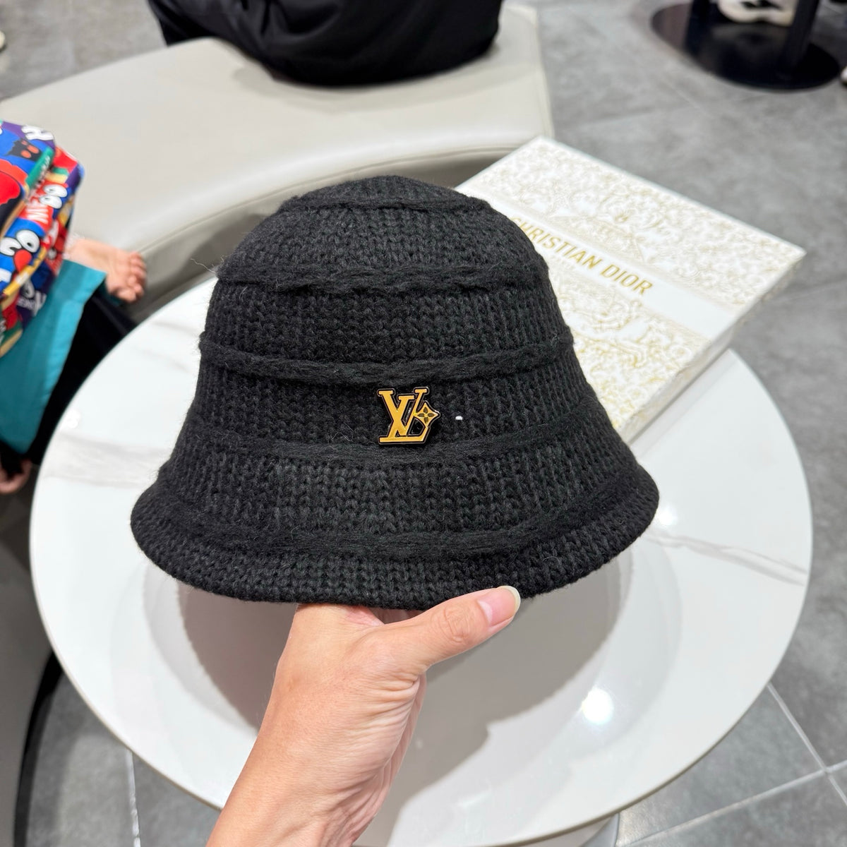 Louis Vuitton Knit Bucket Hat - image 7