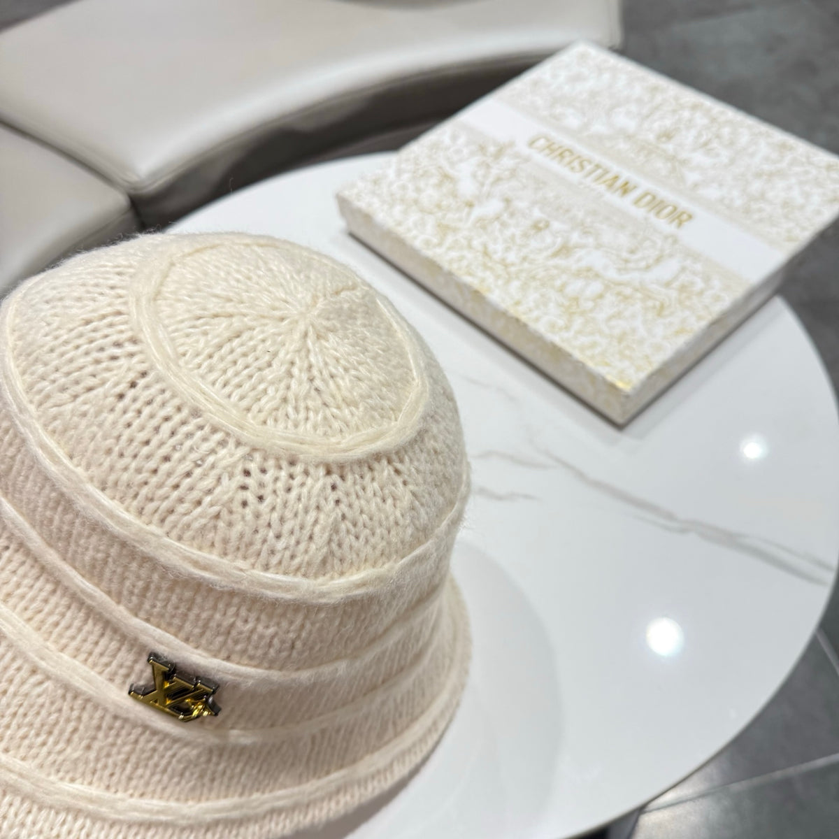 Louis Vuitton Knit Bucket Hat - image 3