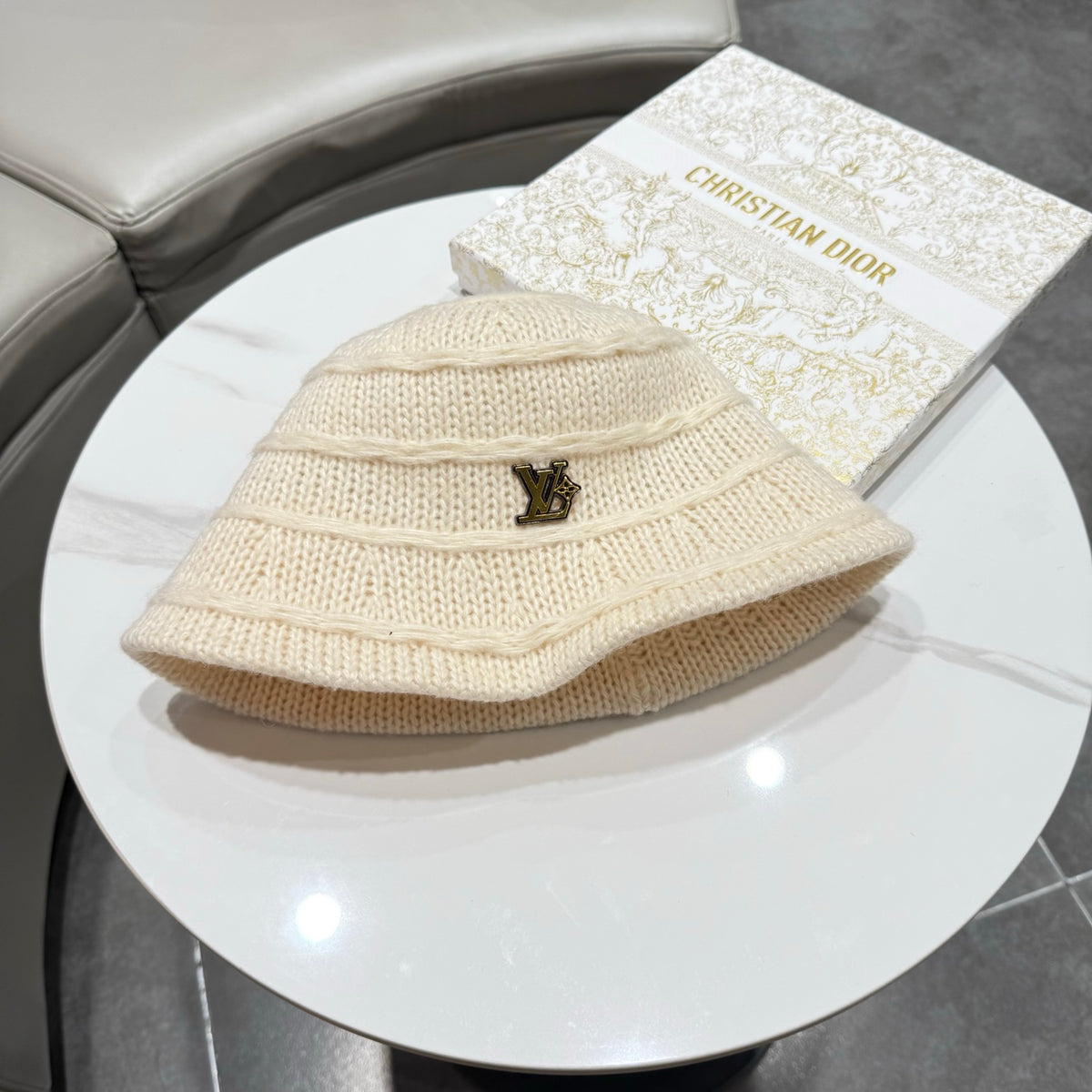 Louis Vuitton Knit Bucket Hat - image 1