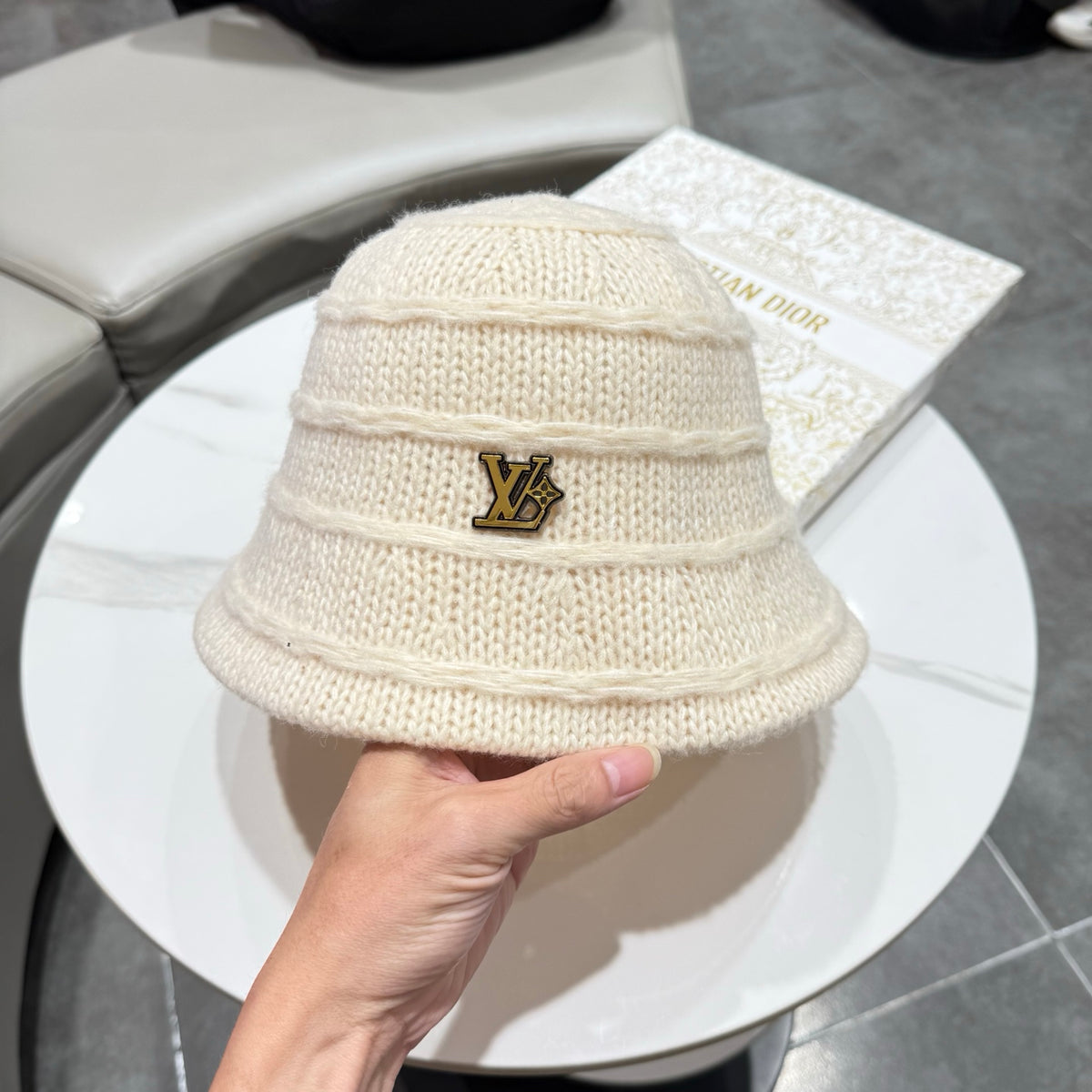 Louis Vuitton Knit Bucket Hat - image 6