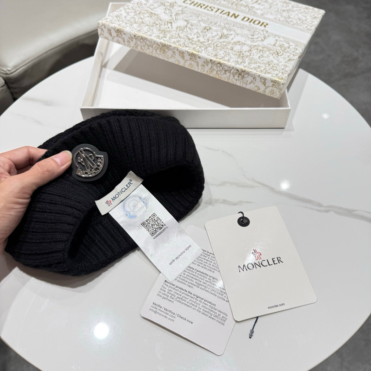 Moncler Wool Beanie - image 9