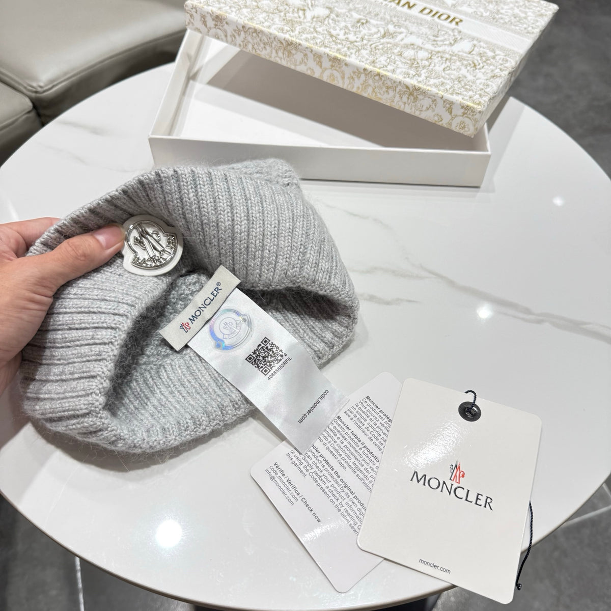 Moncler Wool Beanie - image 9