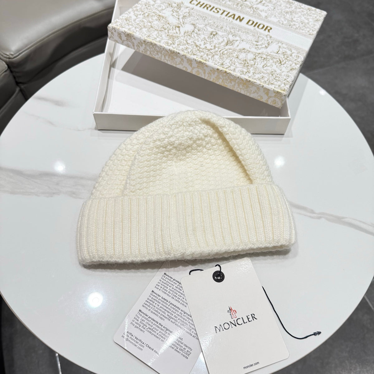 Moncler Wool Beanie - image 7