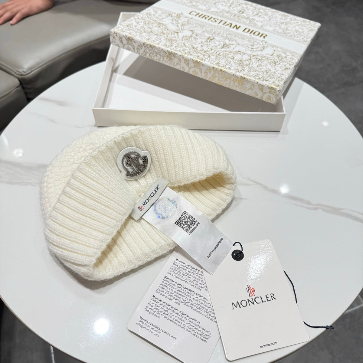 Moncler Wool Beanie - image 9