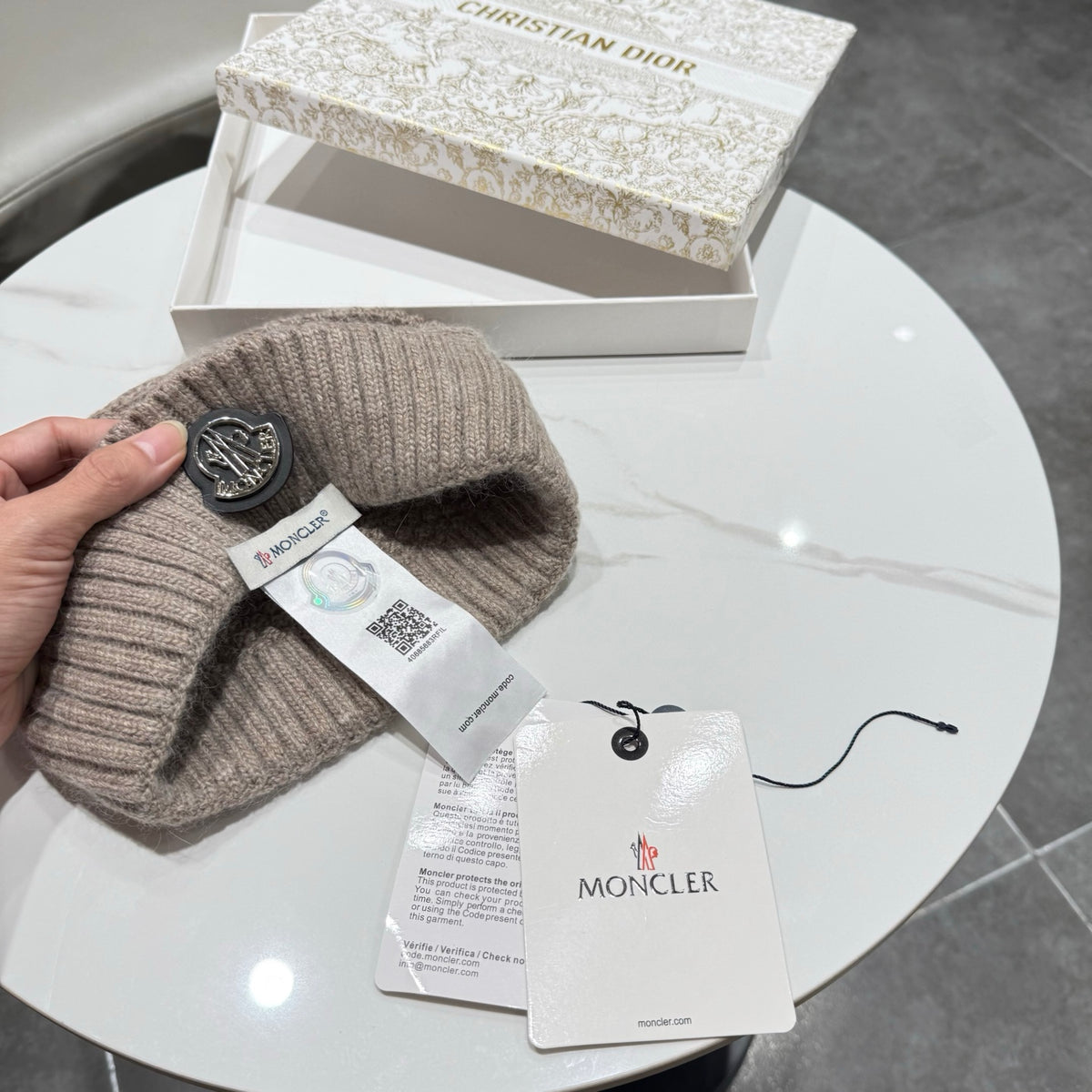 Moncler Wool Beanie - image 9
