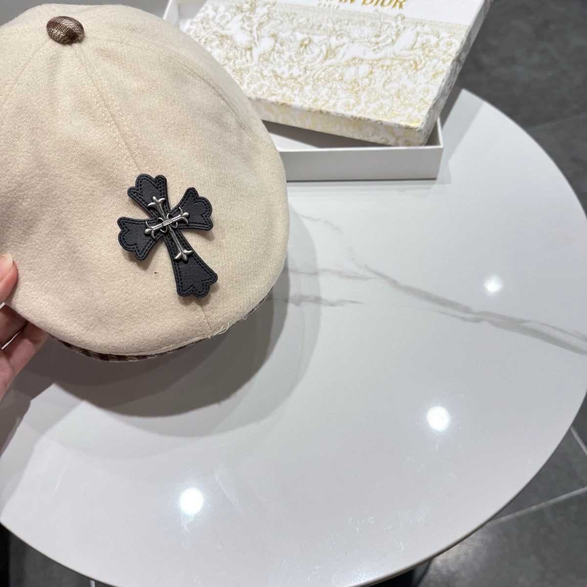 Chrome Hearts Corduroy Hat - image 4