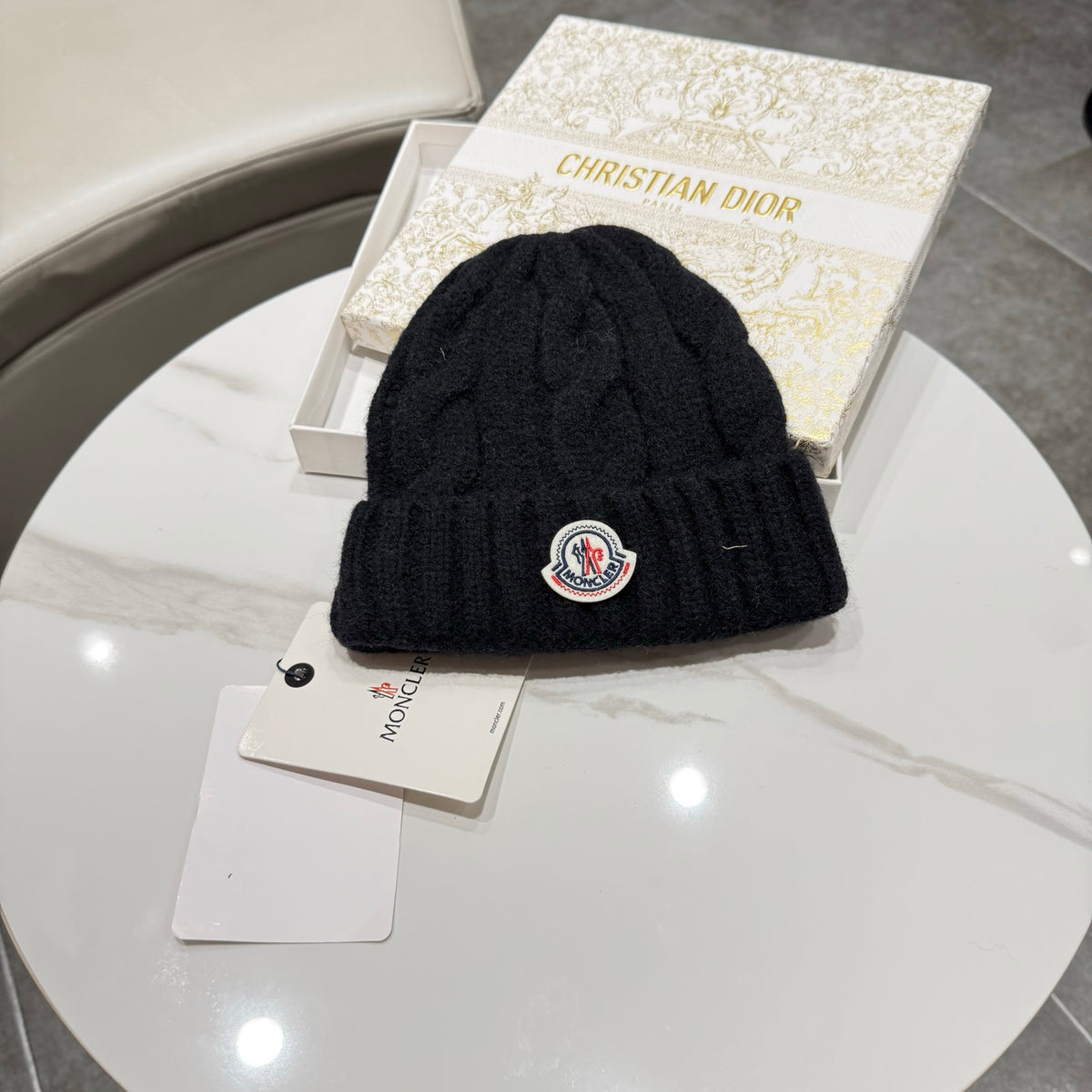 Moncler Knit Beanie - image 1