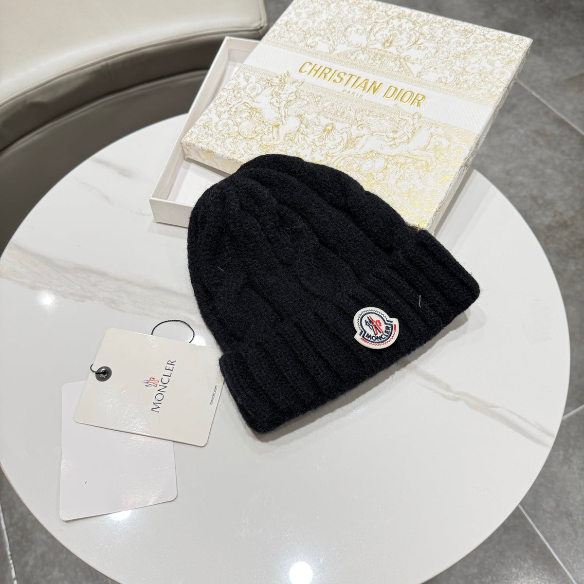 Moncler Knit Beanie - image 4